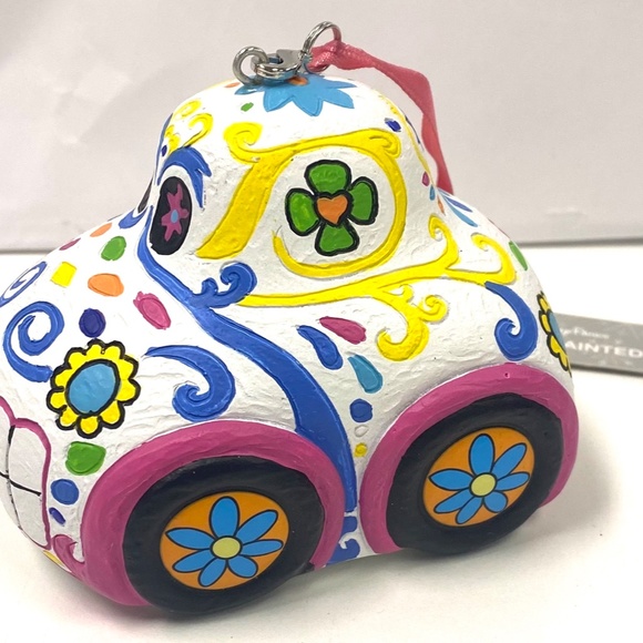 Disney Parks Cars Land Day of the Dead Sugar Skull Ornament - Picture 2 of 2